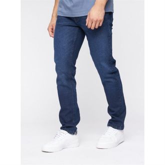 Crosshatch Heren Malcolm Slim Jeans (Donkere wasbeurt)