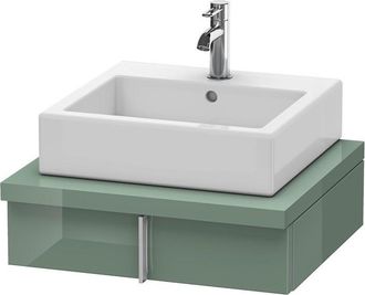 Duravit Duravit Vero M&oacute;dulo De Lavabo Para Consola, 6560, 1 Caj&oacute;n, 600 Mm, Color (frente/cuerpo): Jade Laca Alto Brillo - Ve656000303