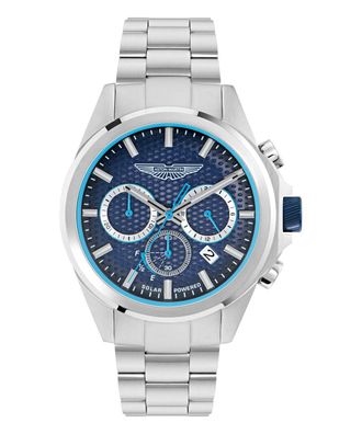 Aston Martin Aml Thrill Hlc W Heren Zilveren Horloge MTRH2S603