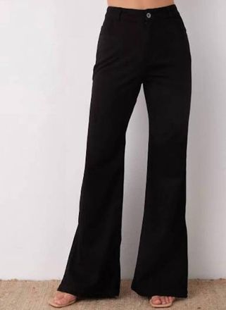 Bella Dahl Cleo Side Slit Jean In Black