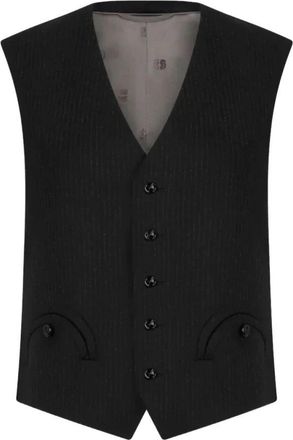 Blaz&eacute; Milano Feral Vest - Dames - Gillet - Zwart - S - Kostuums