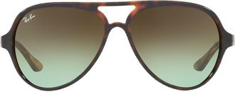 Ray-Ban aviator shaped sunglasses - men - Acetate - One Size - Brown