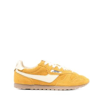 Autry Dames Windspin Lage Schoenen - Dames - Sneakers - Geel - 40 EU - Schoenen