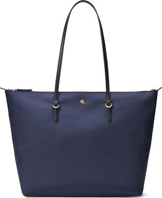 Lauren Ralph Lauren Keaton grote shopper - Blauw