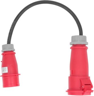 OEM Adaptador Cee De 32 A Hembra A 16 A Macho De 5 Pines De Alta Corriente, Resistente Al Agua, Para Obras De Construcci&oacute;n, Camping Y Jardiner&iacute;a, De 220 A