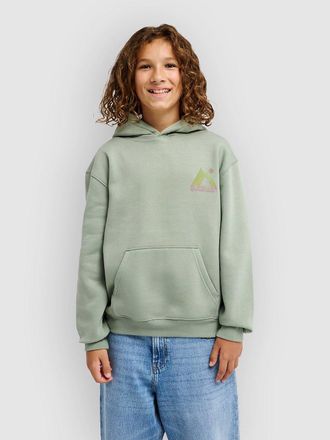 Quiksilver Graphic Oversized Kids Hoodie groen