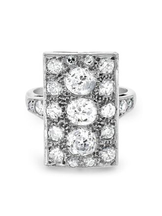 Pragnell Ring met diamant - Zilver