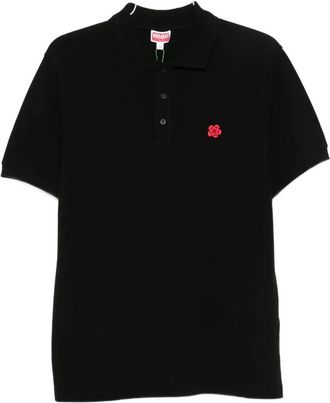 Kenzo Gots Boke Flower Slim Fit Cotton Polo Shirt Clothing