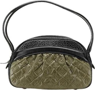 Louis Vuitton Pre-owned Handbags, female, Green, Size: ONE SIZE Pre-owned Vintage Handbag