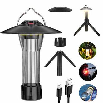 OEM Lampada Da Campeggio Magnetica Per Uso Esterno, Lanterna Da Tenda Ricaricabile, Luce Di Emergenza Portatile, Lampada Da Tenda Sospesa, Torce A Led, At