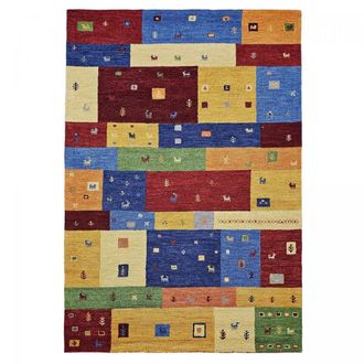 Un amour de tapis Alfombra bereber 120 x 170 cm, lana tuftada, motivo bereber