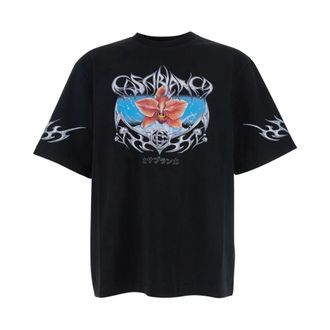 Casablanca Hombre, Camisetas, Negro, Talla: S