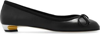 Alexander McQueen Leren balletflats - Dames - Ballerinas - Zwart - 39 EU - Leer - Schoenen