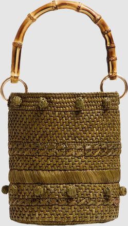 Vanessa Bruno Sac Mini Seau Kaki