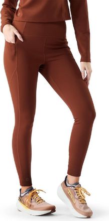Smartwool Womens Active Merino Movement Tights Brown XS