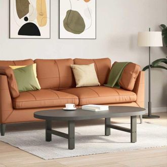 vidaXL Vidaxl - Patas Para Mesa De Centro Antracita (2 Unidades, 60 X 30-31 Cm, Acero)
