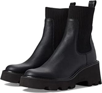 Dolce Vita Hoven H2O Boots Black Waterproof Lug Sole Bootie ZOGG2734