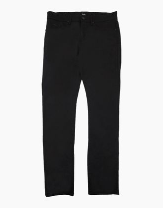 HUGO BOSS Mens Hugo Boss Delaware3 Slim Fit Jeans Black 001 - Size: 35/32