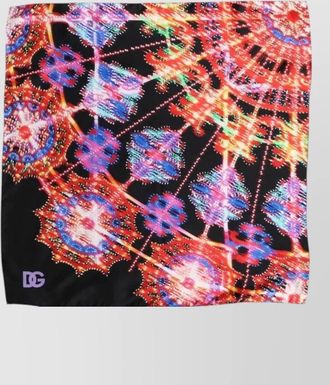 Dolce & Gabbana silk printed square scarf