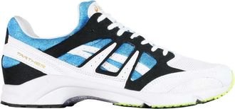 Comme Des Gar&ccedil;ons Witte Mesh Lage Sneakers - Heren - Sneakers - Wit - 44 EU - Leer - Schoenen