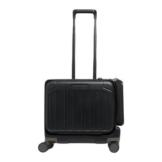 Piquadro Pilotenkoffer met TSA-slot voor 15-6 laptop - unisex - Handbagage koffer - Zwart - ONE Size - Katoen - Koffers