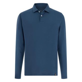 Boggi Milano Heren, Tops, Blauw, Maat: S Piqu&eacute;