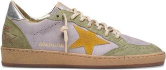 Golden Goose Low-Top Sneakers with Silk and Nylon Construction