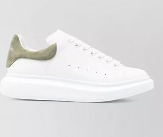 Alexander McQueen leather oversized low-top sneakers