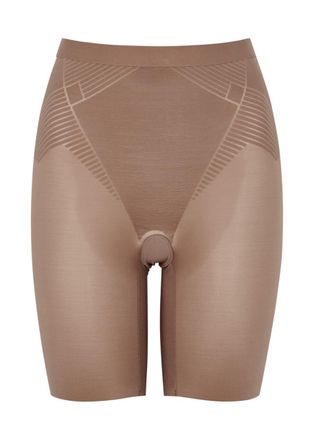 Spanx Thinstincts 2.0 Mid-thigh Shorts - Light Brown - XL