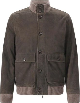 Gimos Giacche in pelle - - Jackets - Uomo - Grigio - M