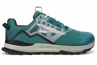 Altra Mens Lone Peak Low All Weather Trail Running Shoes In Deep Teal