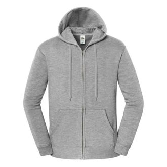 Fruit Of The Loom Fruit of the Loom Heren Iconic Premium Heather Hoodie Sweatjacke (Athletic Heather)