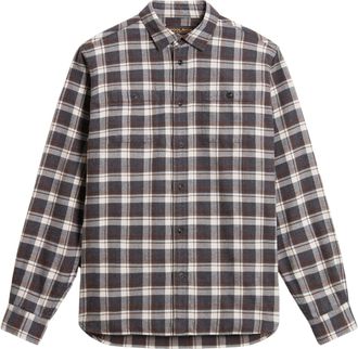 Woolrich Warren Checked Cotton Flannel Shirt