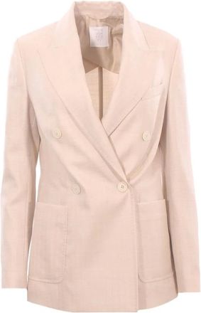 Eleventy Blazers, female, Beige, Size: XL Blazers