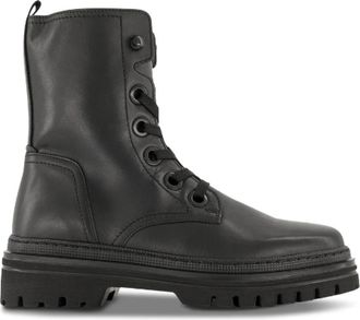 Gabor Schoenen, Dames, Zwart, 41 EU, Leer, Lace-up Boots