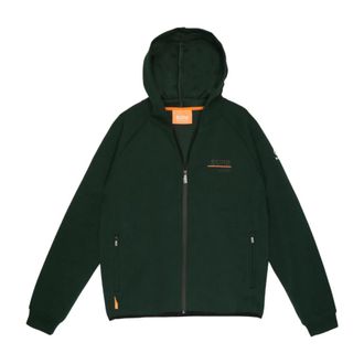 Suns Forest Style Sweatshirt - Heren - Vesten met rits - Groen - S - Katoen - Hoodies & sweatvesten