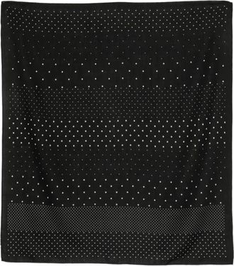Destin Judy Carre 90x 90 Sjaal - unisex - Wintersjaals - Zwart - ONE Size - Wol - Accessoires
