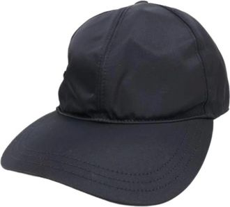 Prada Pre-owned Accessories, unisex, Black, Size: ONE SIZE Pre-owned Vintage Cap