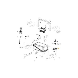 STIGA Sports Salpicadero Tractor De C&eacute;sped Modelos Gyro900e Original Stiga 387722404/0