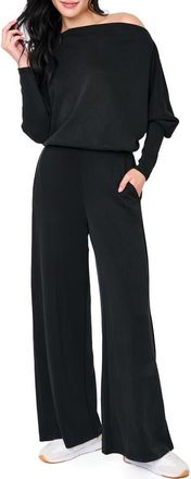 Gibsonlook Everywhere Slouchy Jumpsuit in Black at Nordstrom, Size X-Large