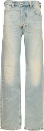 Diesel 1988 D-Ark Jeans - Dames - Regular Fit Jeans - Blauw - W28 - Katoen - Jeans