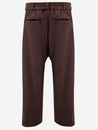 adidas Stretch Velvet Trousers - Bordeaux