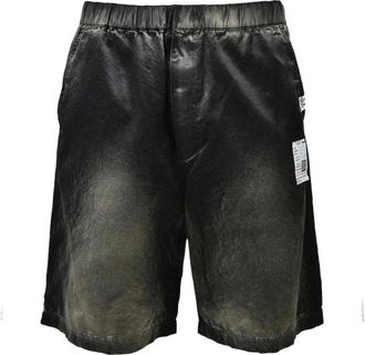 Miharayasuhiro Mihara Yasuhiro, Korte Broeken, Heren, Zwart, S, Katoen, Bermuda Shorts