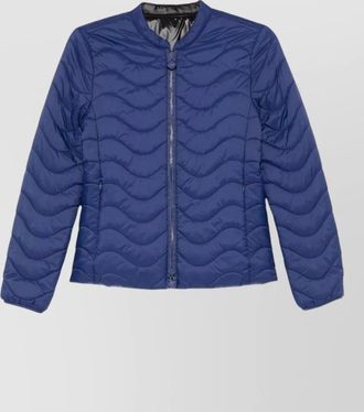 Emporio Armani quilted single-breasted coat