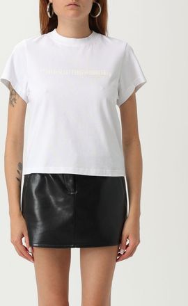 Alexander Wang T-shirt in cotone con logo Alexander Wang