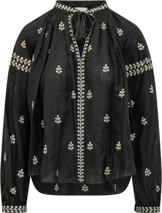 Isabel Marant Isabel Marant, Blouses, female, Black, Size: 2XS Rodis Blouse