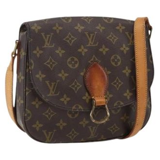 Louis Vuitton Pre-owned Cross Body Bags, female, Brown, Size: ONE SIZE Pre-owned Canvas Cross Body Bag