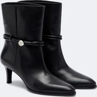 Isabel Marant Telsa embellished leather ankle boots