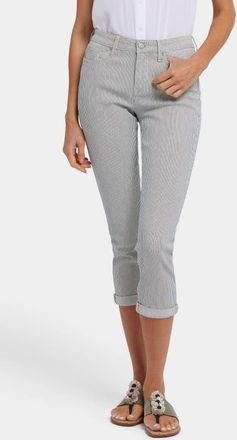 NYDJ Chloe Cuff Capri Jeans in Luarca Stripe at Nordstrom, Size 16