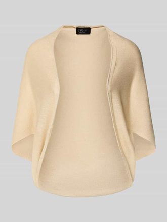 s.Oliver Black Label Loose Fit Cardigan aus Viskose-Mix in Beige, Gr&ouml;&szlig;e 1